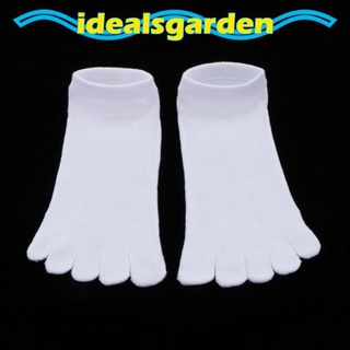 [garden] 1 Pair Unisex Five Fingers Socks Flop Geta Cotton Socks Socks Tabi Split Elastic Toe For Women And Men