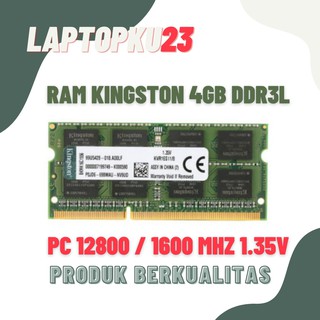 Memoria Ram KINGSTON DDR3L de 1.35 v 1600Mhz PC12800 SODIMM DDR3L 1.35V