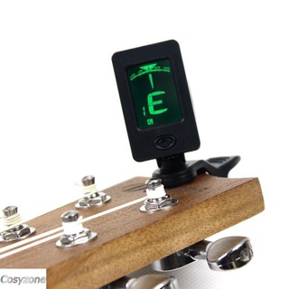 Clip On LCD Digital Chromatic Electronic Guitar Bass Ukulele Tuner COSYZONE