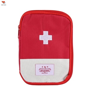portátil mini botiquín de primeros auxilios portátil bolsa de viaje medicina paquete bolsas de emergencia