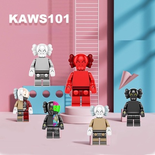 KAWS101 Lego Cowes Muñeca Niños Bloques De Construcción De Juguete Conjunto Adornos