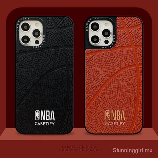 NBA funda para iphone 12 11 pro max x xr xs max 6 6s 7 8 plus se2021 pvc moda ins style casetify 3d estereoscópico teléfono silicona cubierta suave