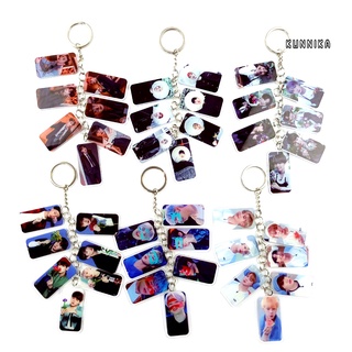 kunnika K-POP BTS Album Live Pictures Keychain Hanging Pendant Phone Decor Key Holder (1)