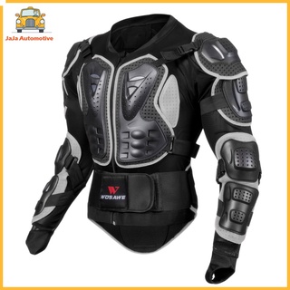 motocicleta cuerpo completo equitación protección armadura armadura Chamarra guardia motocross racing ropa camisa con protección trasera (1)