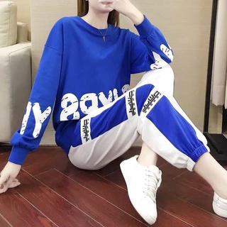 🌸 Trajes de hip-hop 🌸 Ropa deportiva para mujeres Conjuntos de ropa casual para mujeres Trajes de ropa deportiva ▲2021 Spring and Autumn Leisure Sports Set Women's Treve Dance Costume New Sweater Two Fashion Loose Codec▲