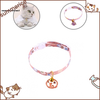 [disponible en inventario] collar de gatito resistente al desgaste collar de gatito con campana conveniente para productos para mascotas