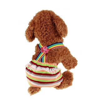 Pet Underwear Dog Clothes Cotton Tighten Strap Briefs Diaper Physiological Pants Puppy Dogs Supplies (4)