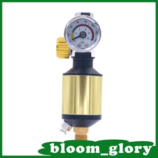 [bloom] pistola de pulverización regulador de presión de aire medidor con kit de filtro de aire g1/4 hilos de aceite separador de agua trampa de agua herramienta de filtro