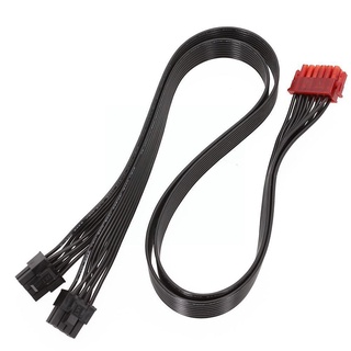 Cable de alimentación de 12 pines a doble Pci-e 8pin (6 + 2 pines) para módulo Psu tarjeta de Cable de gráficos para línea de Cable de alimentación Enermax A6h5