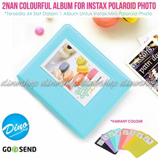 Álbum de fotos colorido 2nan para Fujifim Instax Mini Polaroid 8/9/90/SP