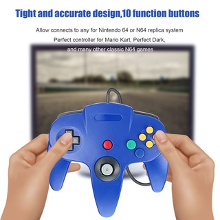 【8/18】Game Controller Joystick for Nintend 64 N64 System Pad For Mario Kart