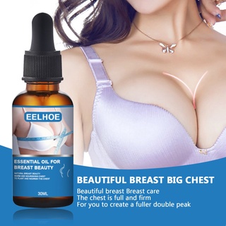 eelhoe 30ml planta de senos nutricional líquido cuidado de los senos aceite esencial firme masaje aceite esencial pecho pecho aceite esencial