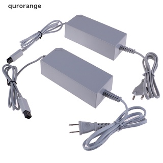 Qurorange AC Wall Power Supply Adapter Charger Cable Cord for NS Wii Console MX