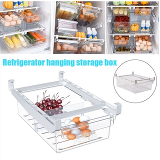 Refrigerador Huevo Caja De Almacenamiento Tipo Cajón Nevera Organizador Estante Titular Cocina Ahorro De Espacio Apilable