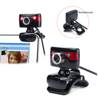 RB- HD Webcam USB Night Vision Video Recording Web Camera with Mic for Laptop PC