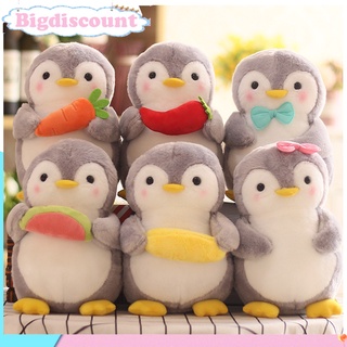 bigdiscount lindo pingüino abrazando fruta peluche muñeca niños juguete decoración del hogar regalo de san valentín