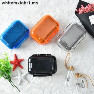 [whitemxight1.mx] caja de almacenamiento impermeable para monitores de audífonos, almacenamiento de auriculares.