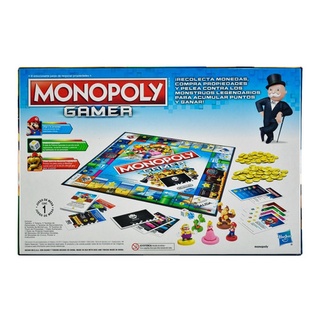 Monopoly Gamer Mario Bros Bonus Token Wario Y Poster Hasbro (4)