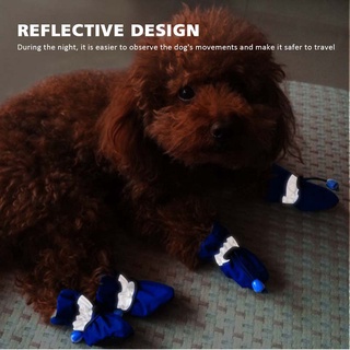 Zapatos de suela suave para cachorros antideslizantes impermeables para perros de mascotas pequeños (5)