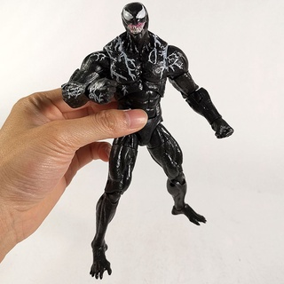 LANFY Kids Venom Figura De Acción PVC Spider-Man Legends Series 18cm 7 Pulgadas Colección Marvel Articulaciones Movible Modelo Juguete/Multicolor (6)