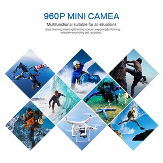 SQ11 mini cámara 960P cámara pequeña Sensor de visión nocturna videocámara Micro cámara de video DVR DV grabadora videocámara -book.mx (5)