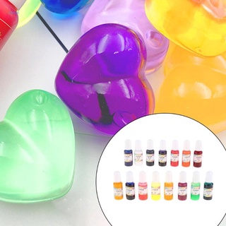 Chua 15 unids/set DIY joyería fabricación accesorios epoxi pigmento segunda generación Color aceitoso 10ml/botella