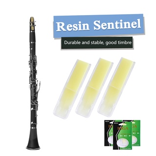 [elfi]3 piezas de saxofón saxo de clarinete, resina sintética, saxo, instrumentos de viento de madera