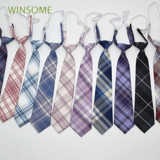 WINSOME Fashion School-Style Unique Japanese JK Style Tie Women's Necktie Cute Colorful Student Tie Fashionable