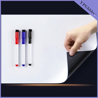 Soft Magnetic Whiteboard Self-Adhesive for Kids Drawing Writing with Board Pen Marker and Eraser for Kids Toddlers