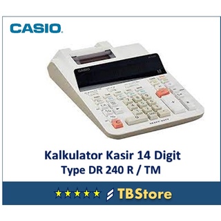 Original CASIO calculadora de impresión DR-240 R/m calculadora imprimir DR 240R DR 240 R DR. 240 TM