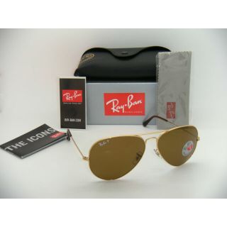 Authentic Polarised Ray-ban Aviator RB3025/RB3026
