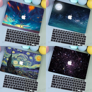 2021mac PRO14 A2442 New starry night MacBook Pro Air 13 2020 Case A2289 A2337 A2338 M1 A2179 Retina 13 Touch Bar 2019 Air 13 A1932 Touch ID A1466 Hard protect cover sleeve