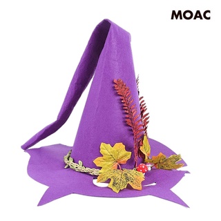 [electrodomésticos] Sombrero de bruja de Halloween, moderno sombrero de bruja de Halloween, sombreros de fiesta Cosplay disfraz para mujeres