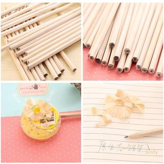 opp1 15 Pcs/Set Eco-friendly Natural Wooden HB Pencils Writing Art Pencil Stationery Office School Supplies