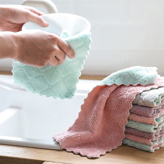 Paño absorbente de agua para lavar platos, toalla, trapo, cocina, mantel limpio (1)