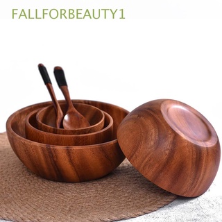 Fallforbeauty1 tazón De madera Natural práctica Para cocina/sacámara/sagra/Ramen