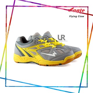 Zapatos deportivos/zapatos de bádminton Eagle garra volador - gris claro amarillo