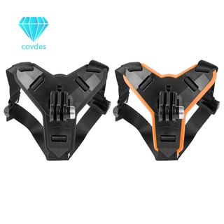 Covdes Motorcycle Helmet Chin Strap Mount for GoPro Hero Xiaomi Yi OSMO Action