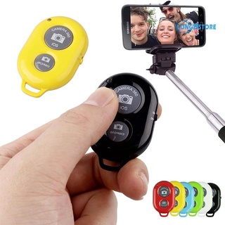longyistore Wireless Bluetooth-compatible Camera Remote Control Selfie Shutter for Mobile Phone Monopod