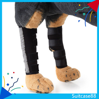 [SC] 1 par de piernas traseras a prueba de golpes para mascotas, perro, rodillera, Protector de lesiones