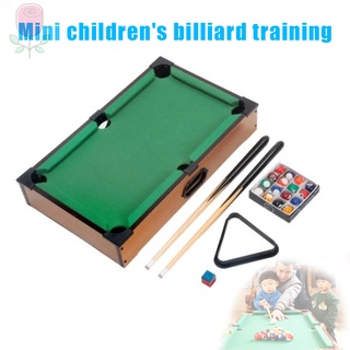 Mini mesa de billar mesa de billar Set de entrenamiento para niños diversión entretenimiento (1)