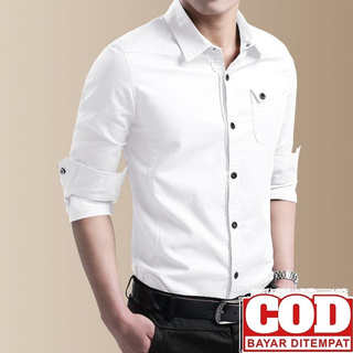 Camisas de hombre Abg Cool hombres Tops camisas de trabajo hoy mezcla NV681 (Miller blanco Ot) camisa P