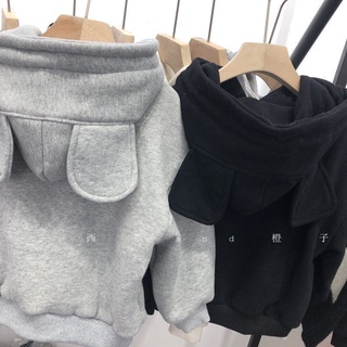 Suéter para niños con capucha bebé caliente top [hesichengyou.my10.9] (5)