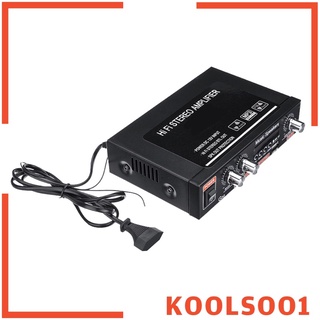 [koolsoo1] amplificador de potencia de audio de coche hifi reproductor de radio fm + mando a distancia