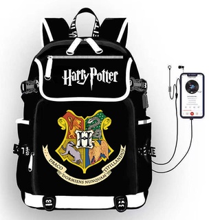 Harry Potter Merchandise Schoolbag Estudiante Gran Capacidad Mochila Bidimensional Bolsa