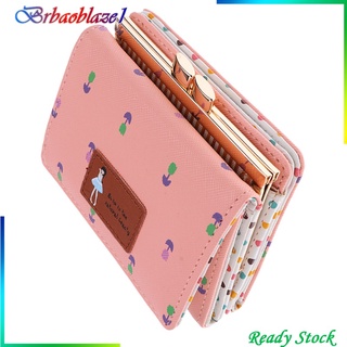 cartera bifold para mujer, cartera de embrague, tarjetero, color rosa (3)