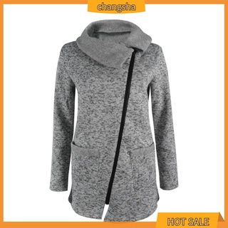Zm/abrigo De lana cálido con cremallera cuello (5Xl)- 119384.08