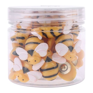 30 pzs lindas calcetas decorativas creativas de pulgar con diseño de abejas/puntiagudos/Pushpins/Pushpins/Pushpins (3)