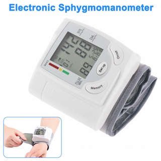 medidor digital de presión arterial para muñeca/medidor de ritmo cardiaco con pantalla lcd