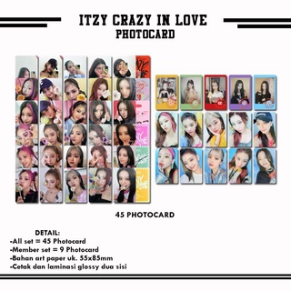 Itzy CRAZY IN LOVE PHOTOCARD